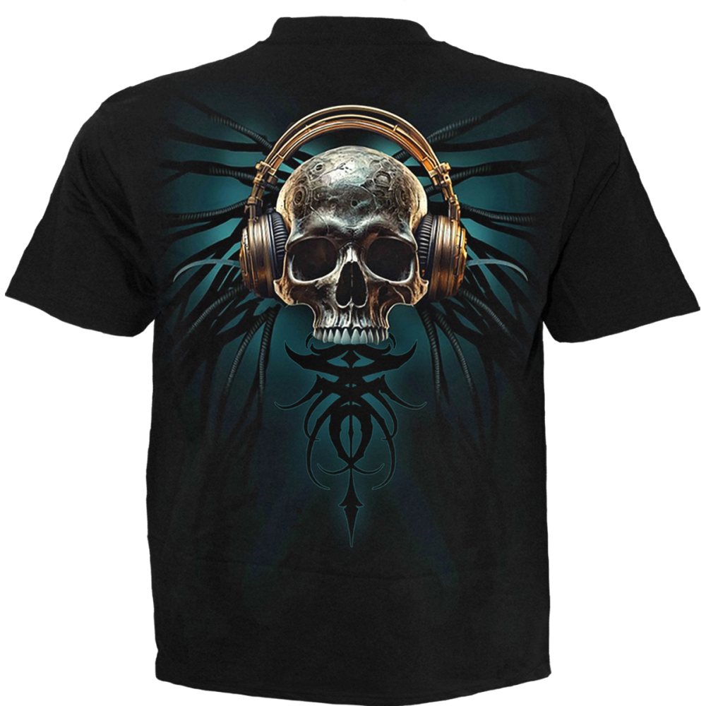 Spiral - Dread Rocks Herren T-Shirt - Schwarz